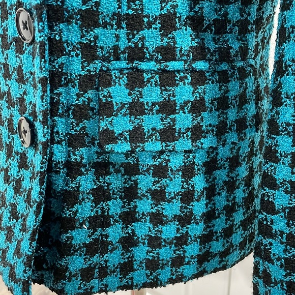 Bossini Turquoise Tweed, Double-breasted blazer, NWT - Picture 4 of 8